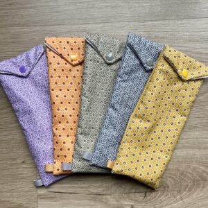 Pochette à brosse à dents imperméable - nid d’abeille