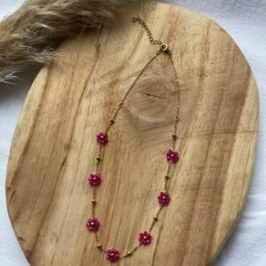 Collier petites fleurs